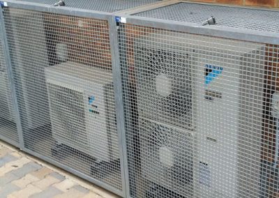 Our RPZ Cages are made from hot galvanised steel