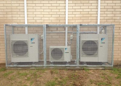 Cage installation at Blackwood Primary & High Schools