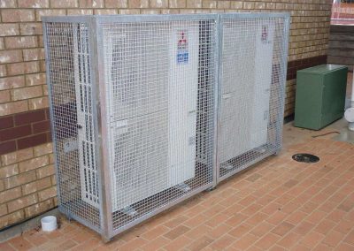 Condenser cages