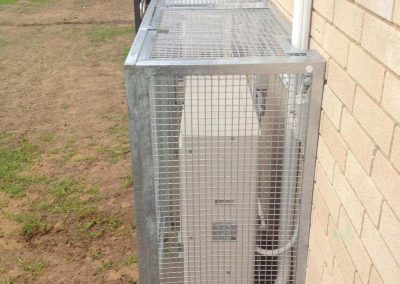 Installing these RPZ cages @ Blackwood Primary & High Schools, South Australia