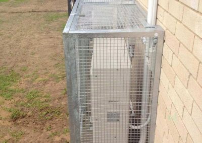 Installing these RPZ cages @ Blackwood Primary & High Schools, South Australia