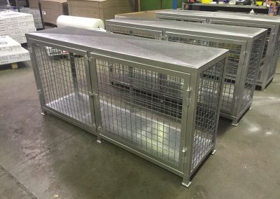 LPG Gas Bottle storage cages supplied across Australia