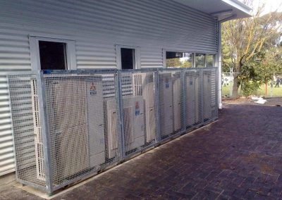 Security cage installation @ Belair Primary School, SA