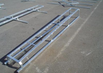 Air conditioner support frames