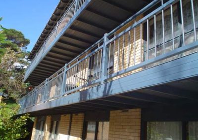 Handrails fabricated and installed on multiple levels in Seacliff an Adelaide Beachside suburb