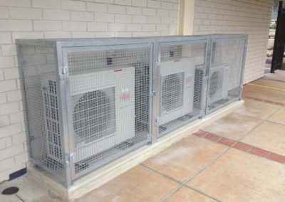 Custom cages installed in an Adelaide school